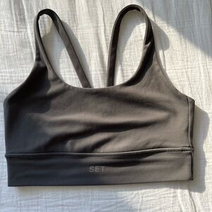 SET ACTIVE Women LUXFORM® Scoop Y Bra Size S (Grey)